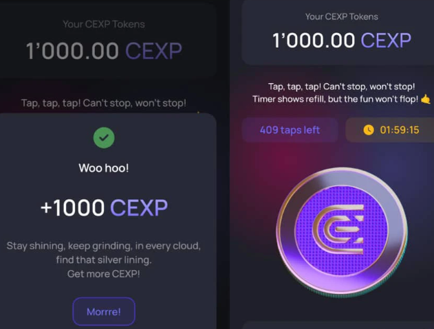 CEX.IO Power Tap вывод денег