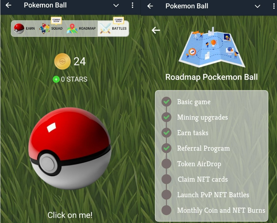 Pokemon-Ball кликер