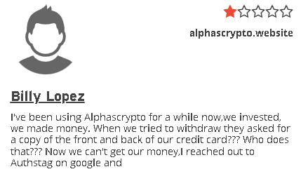 AlphasCrypto отзыв