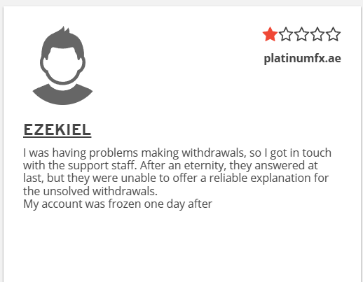 PlatinumFX развод