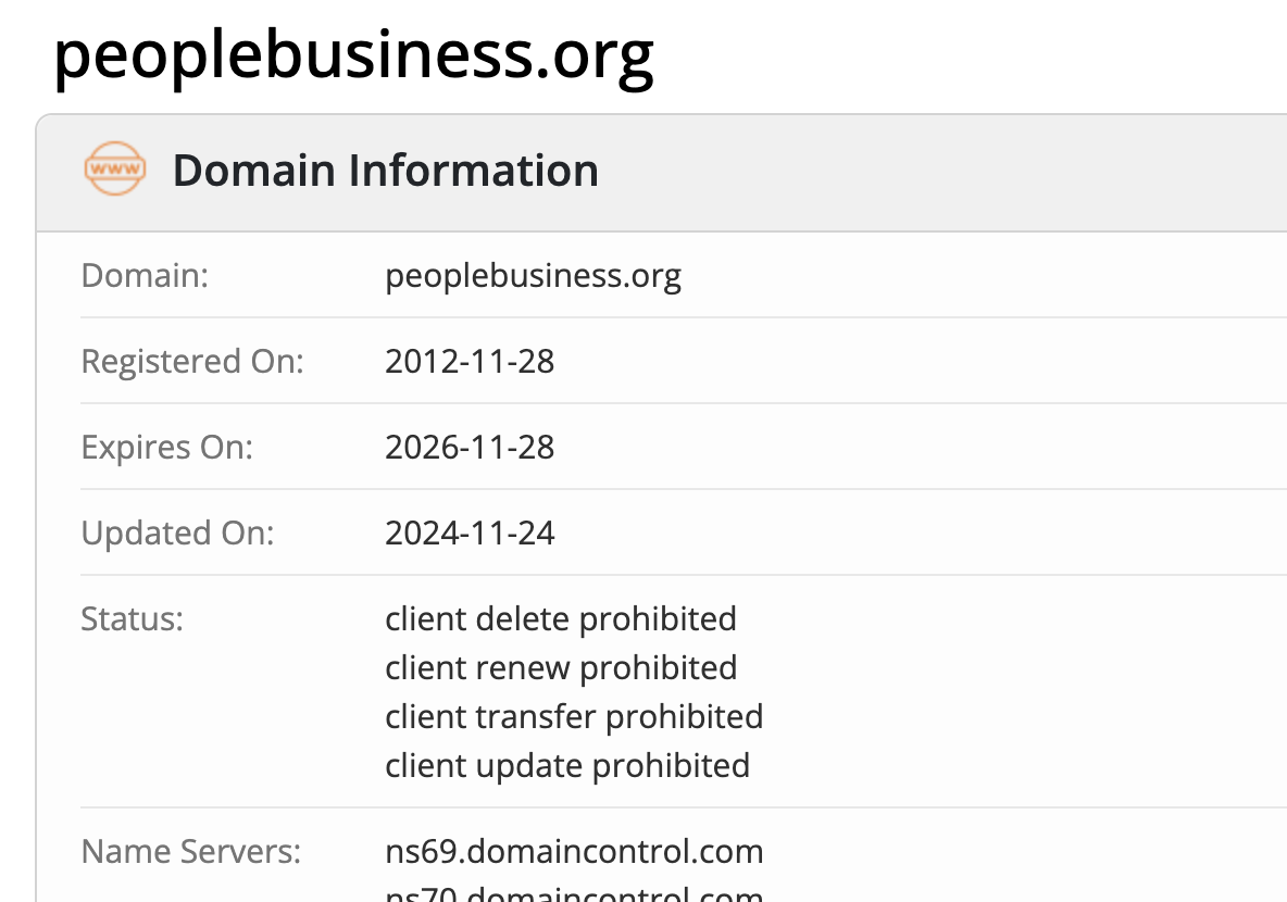 People Business обзор