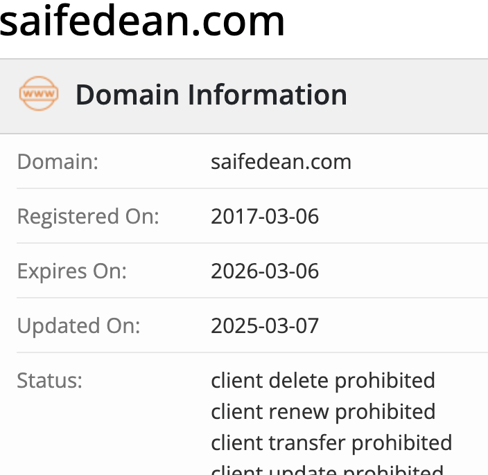 домен Saifedean