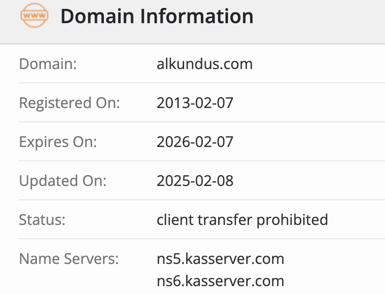 Alkundus AG домен