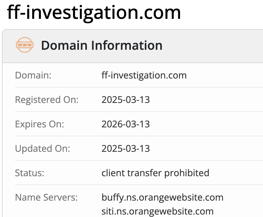 Financial Fraud Investigation домен