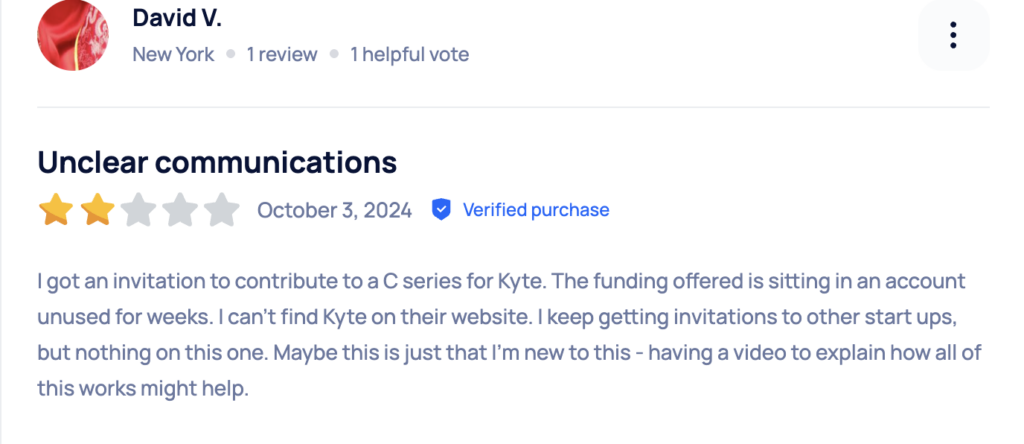 жалобы StartEngine