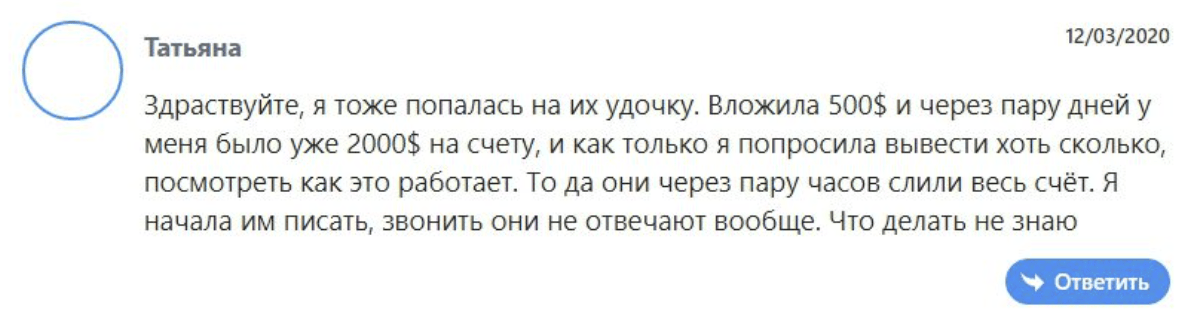 отзывы Invest to Trade