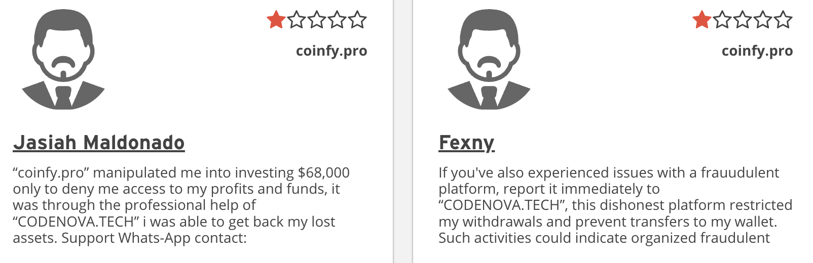 отзывы Coinfy.cc