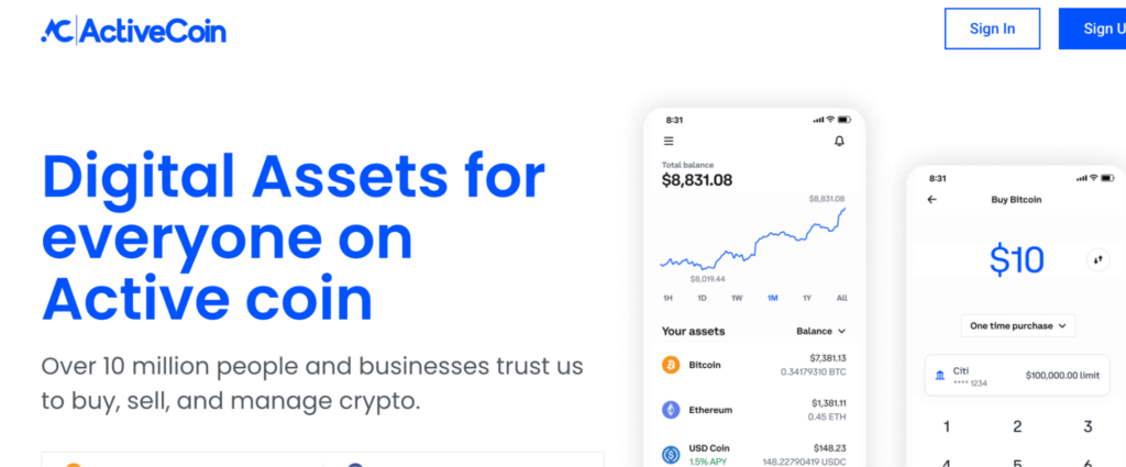 Active Coin Inc обзор