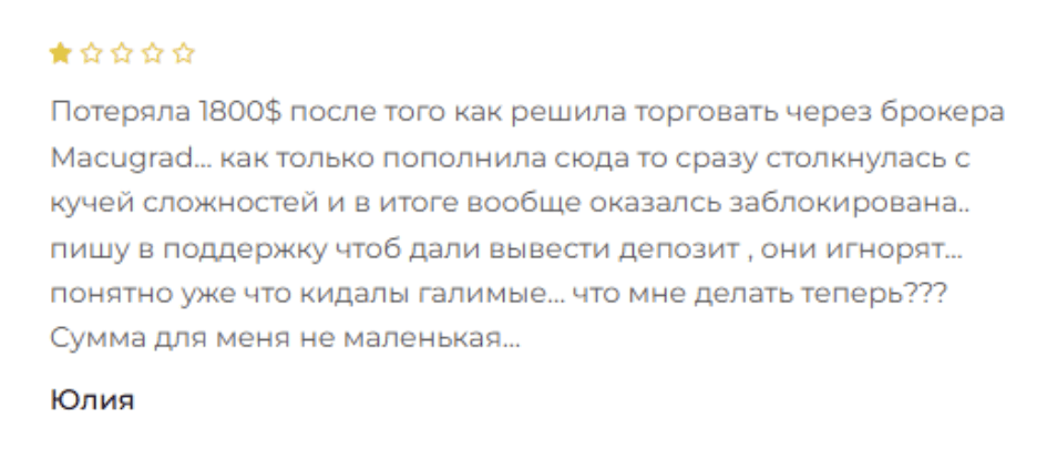 Macugrad отзывы людей