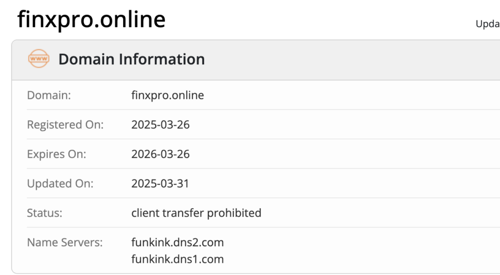 домен FinXpro