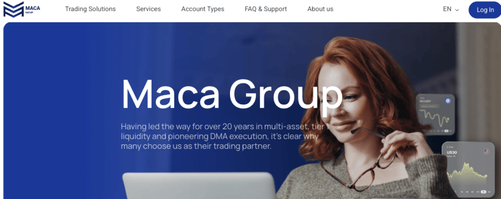 обзор брокера Maca Group
