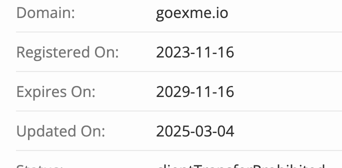 домен GoExme