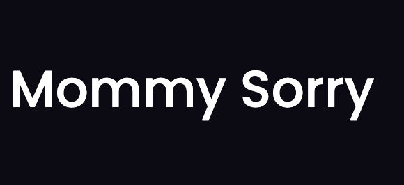 лого Mommy Sorry