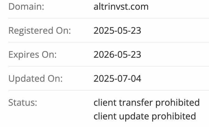 домен Altera Invest