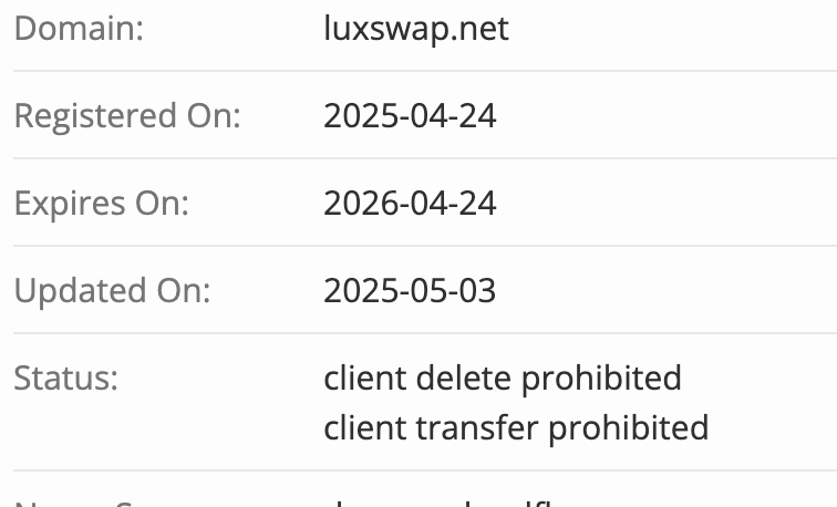 домен Luxswap