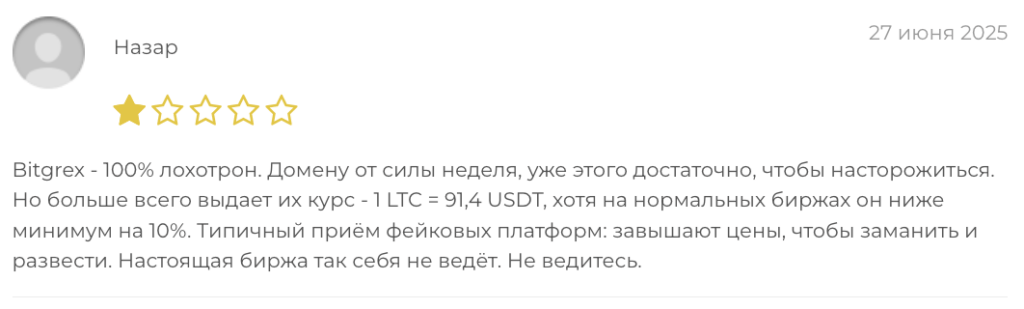 отзыв Bitgrex
