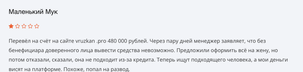 Vruzkan отзыв