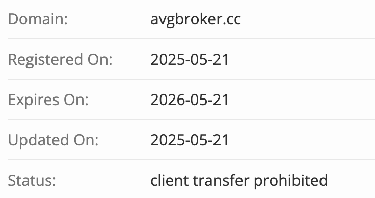 домен Avangard Broker