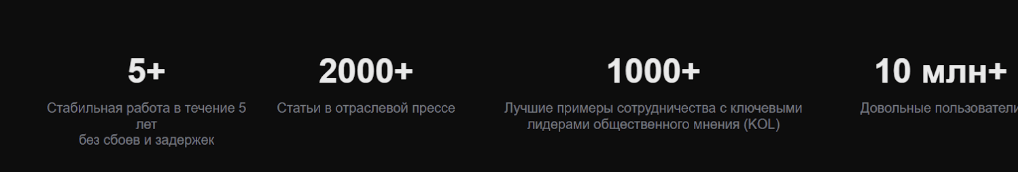 страница сайта Bitgrex