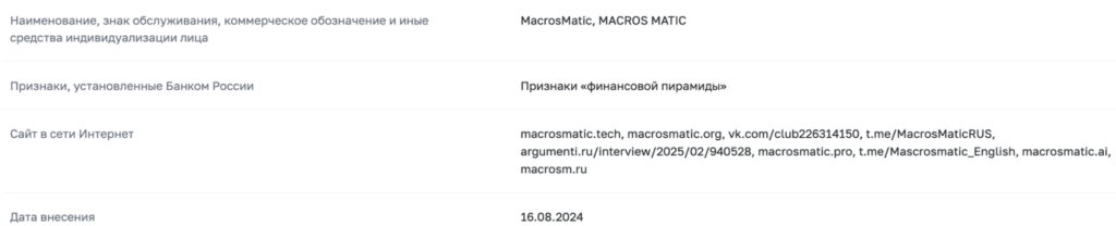 обзор MacrosMatic