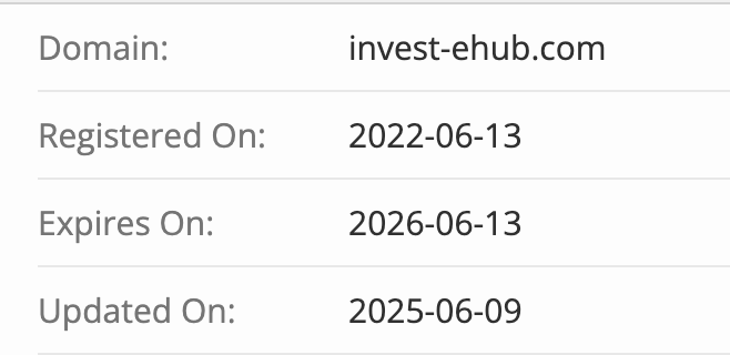 домен Invest Ehub