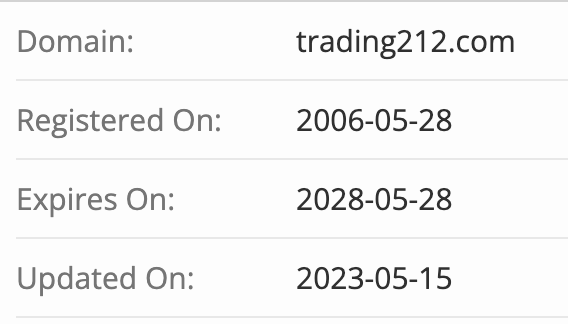 домен Trading 212