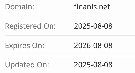 домен Finanis