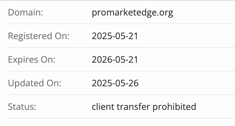 домен Promarket Edge