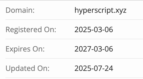 домен HyperScript
