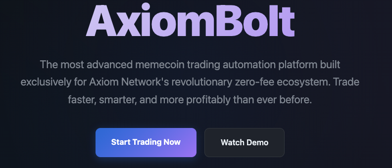 обзор на AxiomBolt