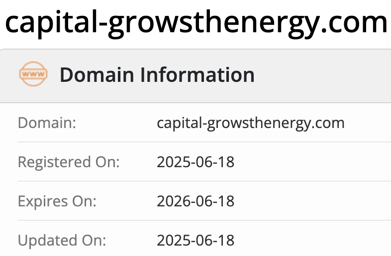 Capital-growsthenergy домен