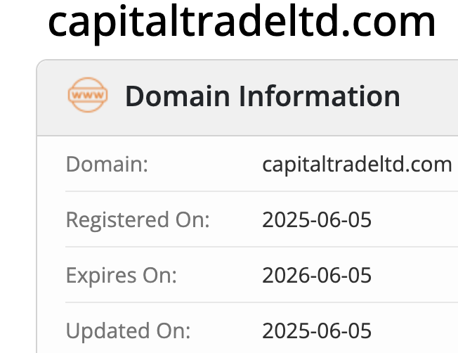 домен Capital Trade Consulting Pte Ltd