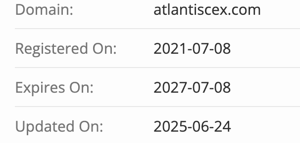 домен Atlantis Exchange
