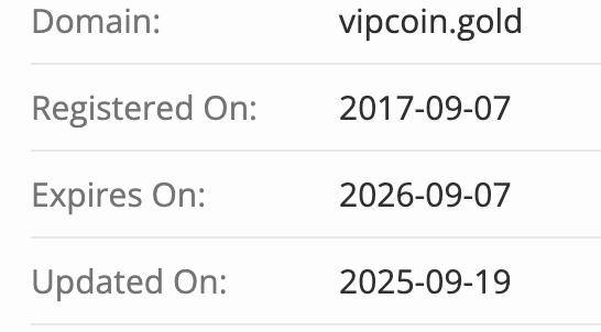 VipCoin.Gold домен