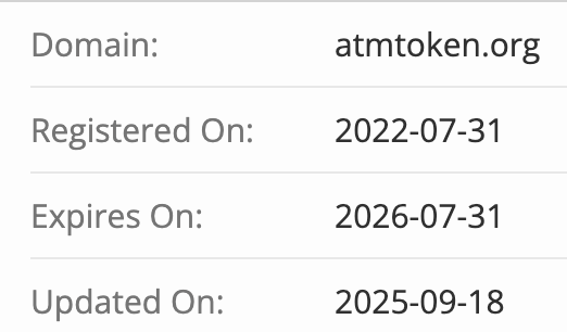 ATMToken домен