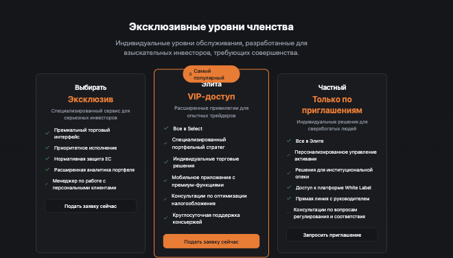 типы счетов BeaconBTC