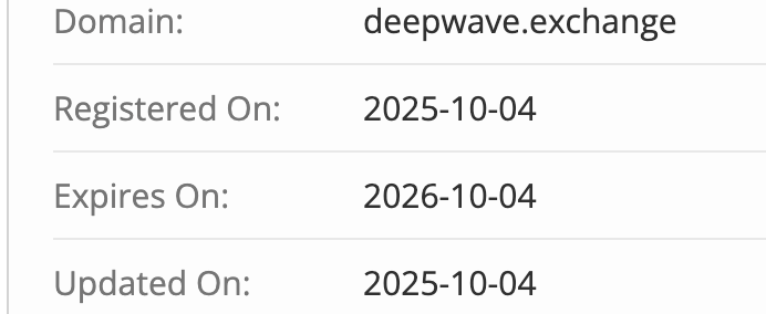 домен DeepWaves