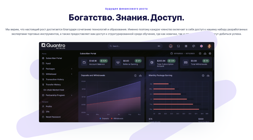 проверка Quantro Network