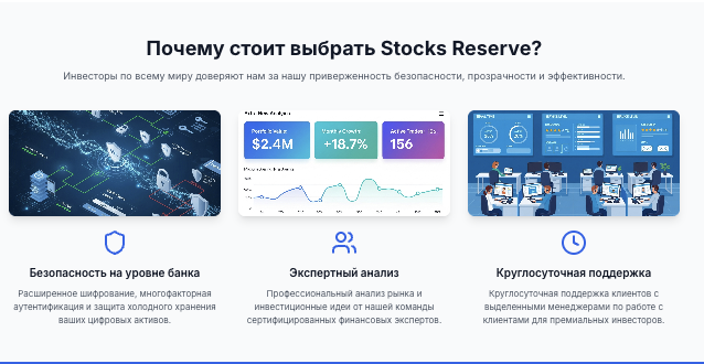 обзор платформы Stocks Reserve