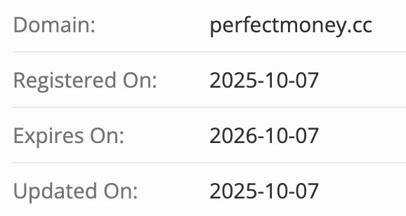 домен Perfect Money