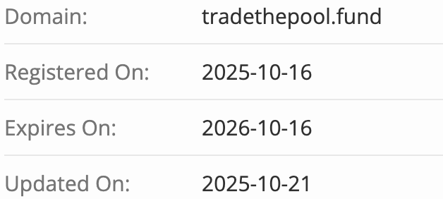 домен Trade The Pool 
