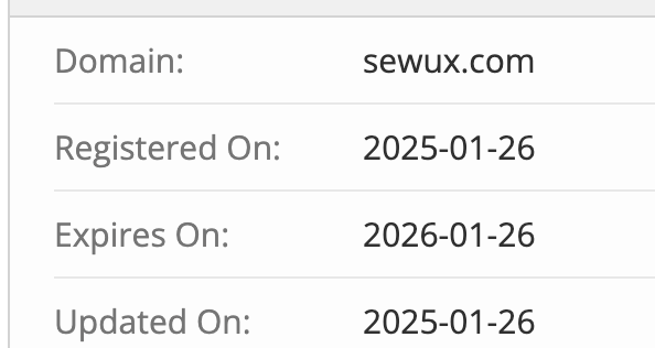 домен Sewux