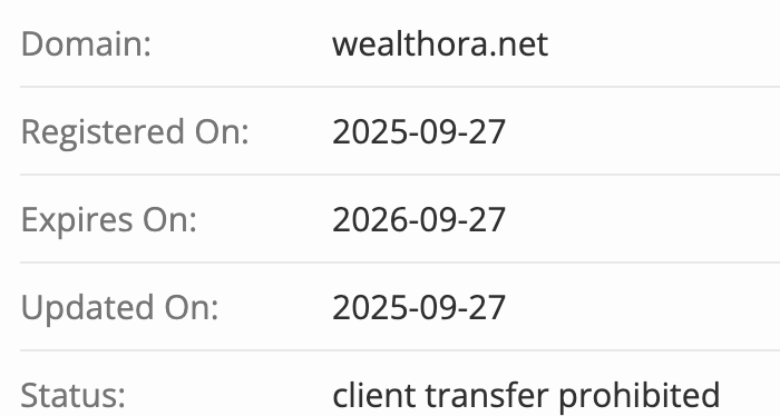 домен Wealthora