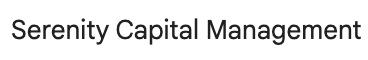 лого Serenity Capital Management