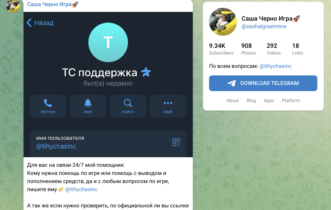 обзор на Саша Черно Игра