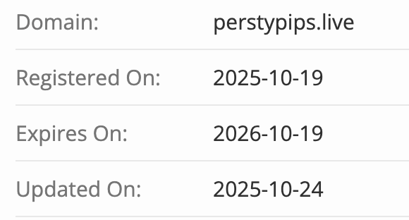 домен Persty Pips