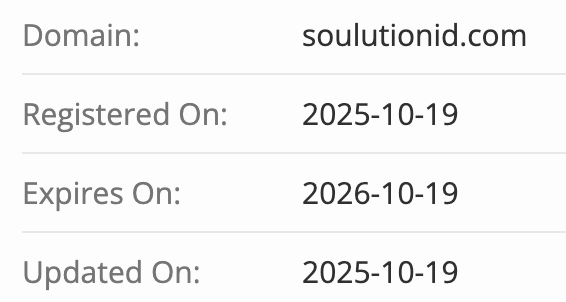 домен SoulutionID