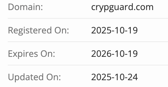 домен CrypGuard Genesis