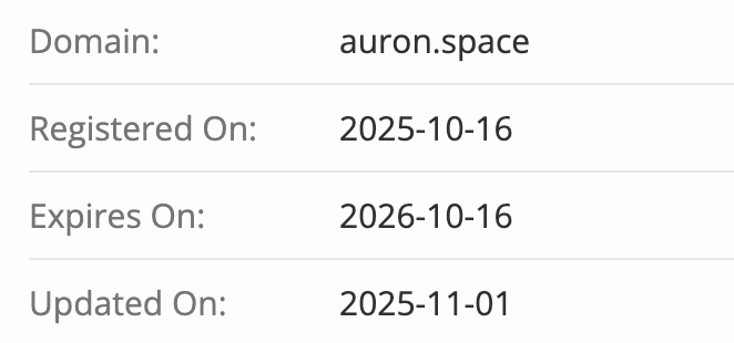 домен AURON