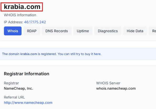 информация о Krabia